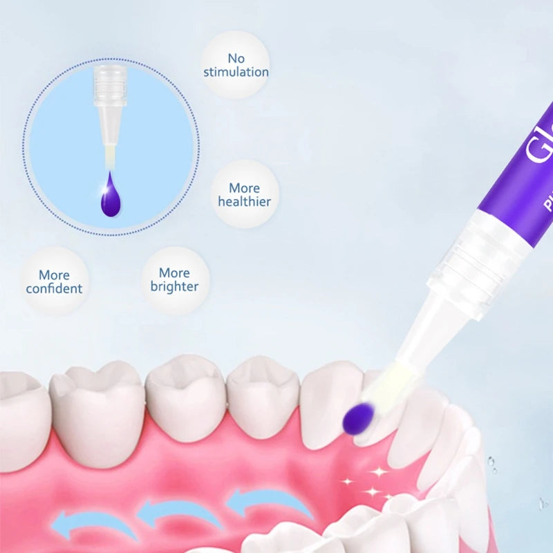 Stylo Blanchiment Dentaire Violet – Nettoyage Profond