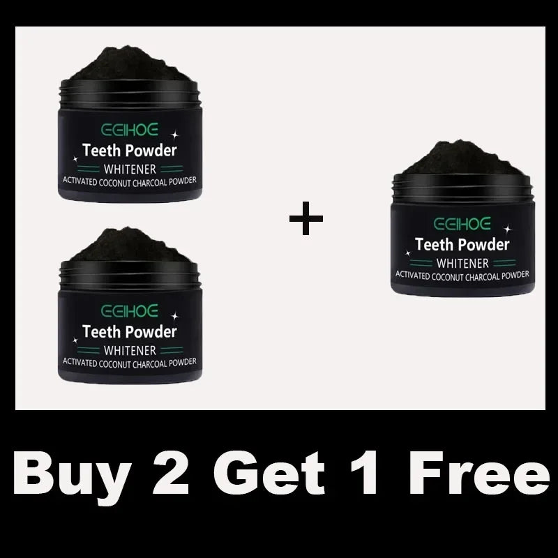 Poudre Blanchissante Dentaire Naturelle – Nettoyage Profond & Haleine Fraîche