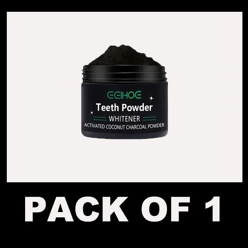 Poudre Blanchissante Dentaire Naturelle – Nettoyage Profond & Haleine Fraîche