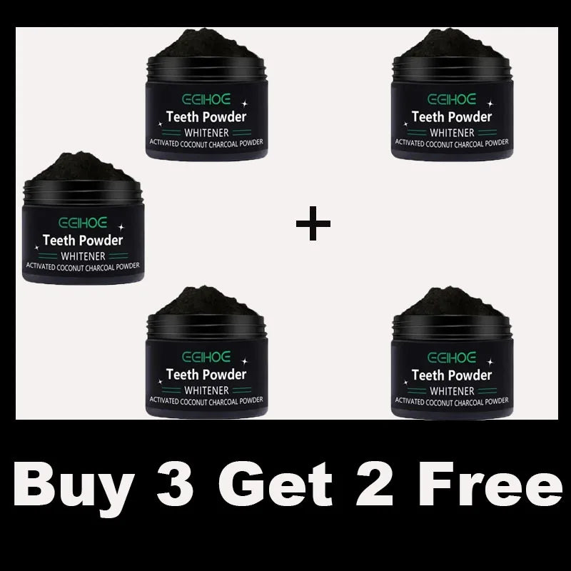 Poudre Blanchissante Dentaire Naturelle – Nettoyage Profond & Haleine Fraîche